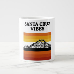 Santa Cruz California Boardwalk Vibes Jumbo-Tasse