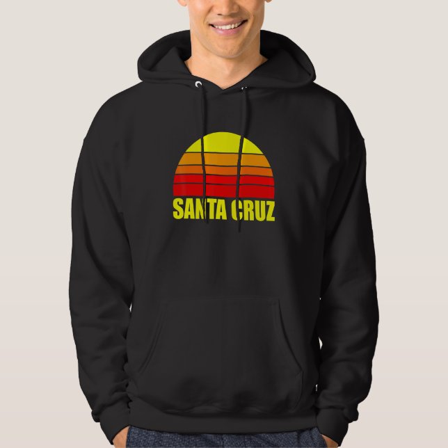 Santa Cruz California California 70er 80er 90 Hoodie (Vorderseite)