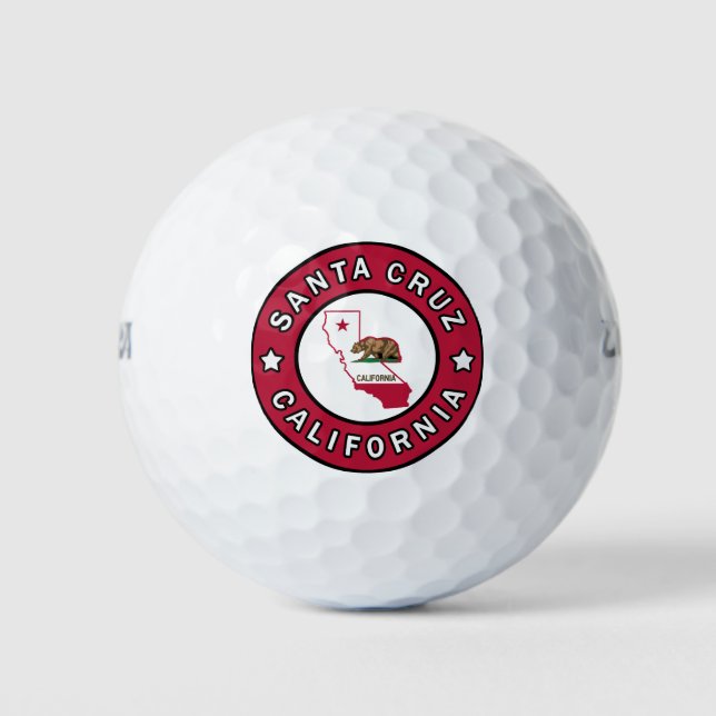 Santa Cruz California Golfball (Vorderseite)