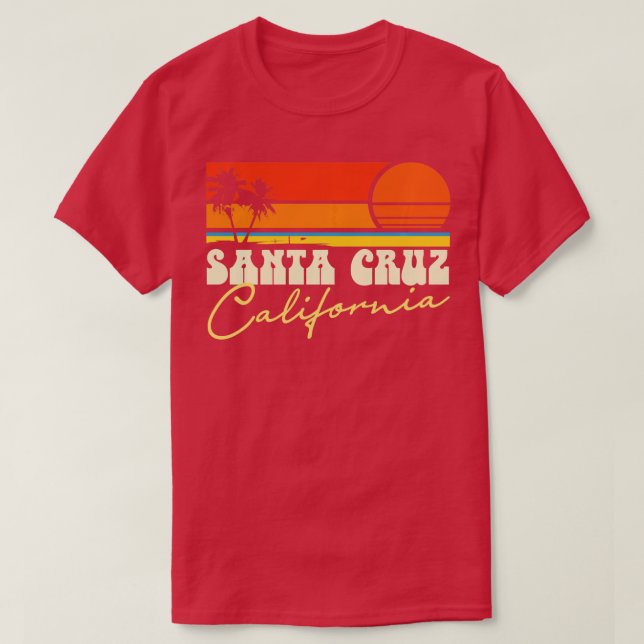 Santa Cruz California Long Sleeve T-Shirt (Design vorne)