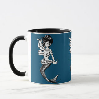 Santa Cruz California Mermaid    Tasse