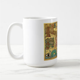 Santa Cruz California Mosaic Map Boardwalk Beach Kaffeetasse