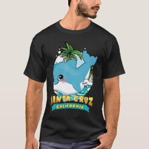 SANTA CRUZ CALIFORNIA Niedlich Baby Dolphin Beach T-Shirt