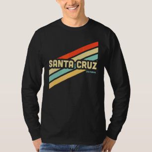 Santa Cruz California Retro Vintages Sonnenunterga T-Shirt