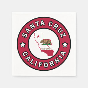Santa Cruz California Serviette