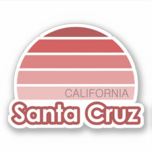 Santa Cruz California Sticker