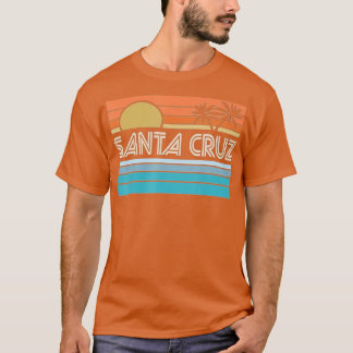 Santa Cruz California Sunset 70er 80er Surfer Summ T-Shirt