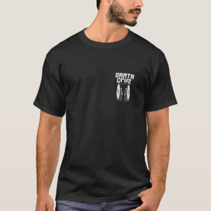 Santa Cruz California Surfskelett Design Surf T-Shirt