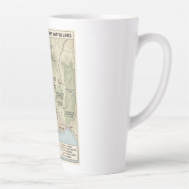 Santa Cruz California Trail Map Redwood & Coastal  Milchtasse