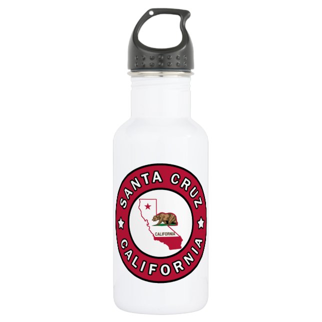 Santa Cruz California Trinkflasche (Vorderseite)