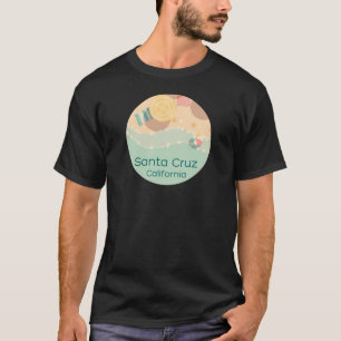 Santa Cruz California - Vintag Beach Souvenir Cla T-Shirt