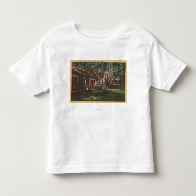 Santa Cruz County, CA - Pionierstadt Kleinkind T-shirt (Vorderseite)