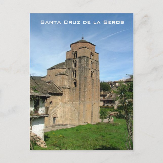 Santa Cruz de la Seros Postkarte (Vorderseite)