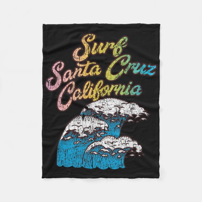 Santa Cruz Fleecedecke (Vorderseite)