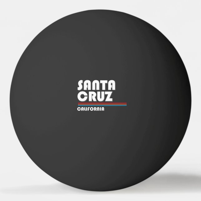 Santa Cruz- Geschenkidee Tischtennisball (Vorderseite)