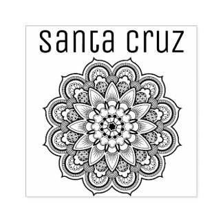 Santa Cruz Gummistempel