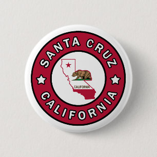 Santa Cruz Kalifornien Button