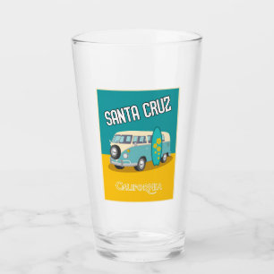 Santa Cruz, Kalifornien - Pint Glass Glas