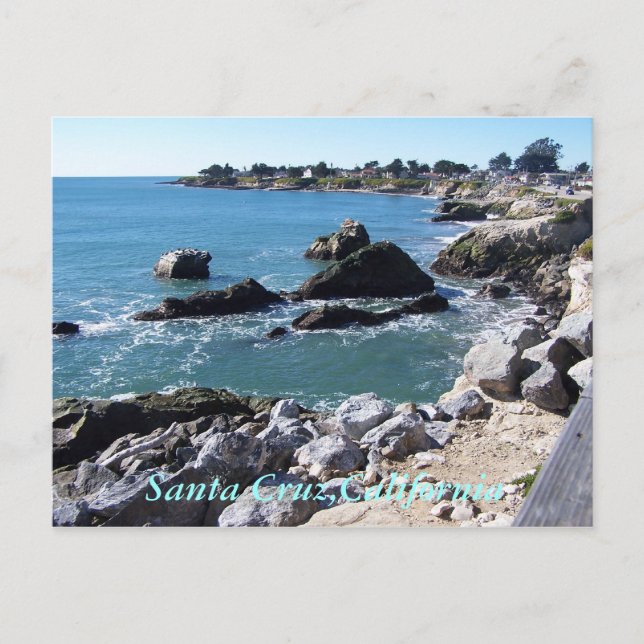 Santa Cruz, Kalifornien Postkarte (Vorderseite)