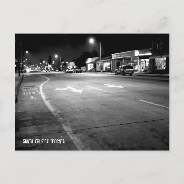 Santa Cruz, Kalifornien Postkarte (Vorderseite)