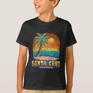 Santa Cruz Kalifornien Vintag beängstigendes Souve T-Shirt