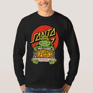 Santa Cruz Mens Ninja Pizza T-Shirt