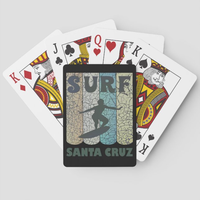 Santa Cruz Retro Surf    Spielkarten (Rückseite)