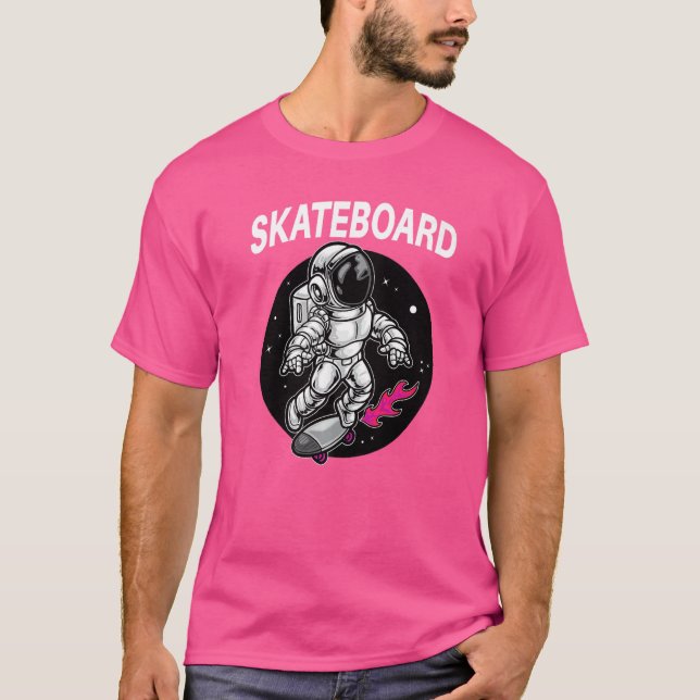Santa Cruz Skate Space Skateboarding Astronaut Sp T-Shirt (Vorderseite)