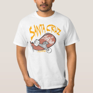 Santa Cruz, Skateboard, Kalifornien T-Shirt