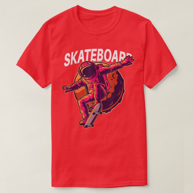 Santa Cruz Skateboard Space Skateboard Astronau T-Shirt (Design vorne)