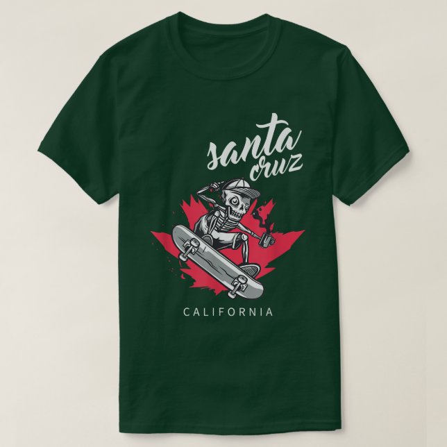 Santa Cruz Skateboard Surf Skate Skateboard Street T-Shirt (Design vorne)