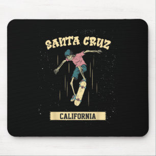Santa Cruz Skeleton Surfen und Skateboarden Mousepad