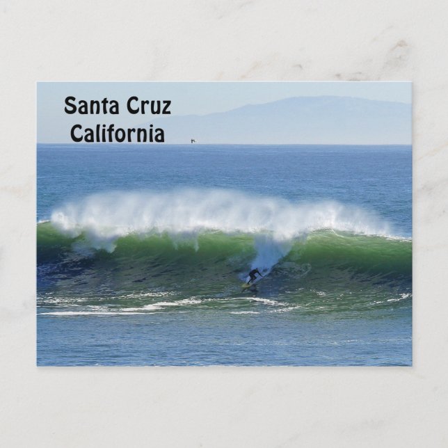 Santa Cruz Surfer Postkarte (Vorderseite)