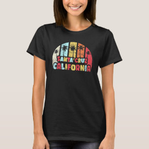Santa Cruz Vintag California Beach Retro Santa Cr T-Shirt