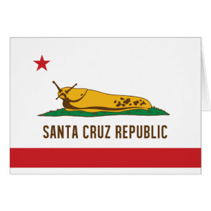 Santa- Cruzrepublik-Bananen-Schnecken-Flagge