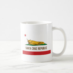 Santa- Cruzrepublik-Bananen-Schnecken-Flagge Tasse