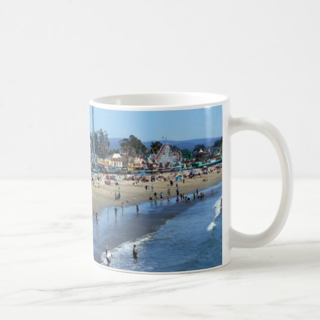 Santa Cruzstrand/-promenade Kaffeetasse (Rechts)
