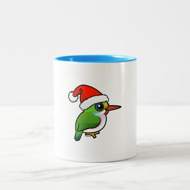 Santa Cuban Tody Zweifarbige Tasse (Mittel)