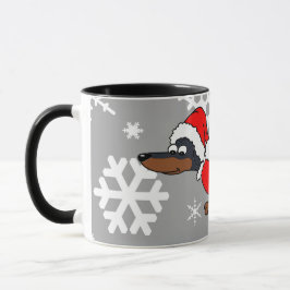 Santa Dackel Dackel Hund Kaffee Tasse