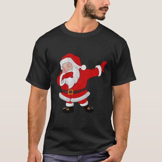 Santa Dancing Classic T - Shirt (Vorderseite)