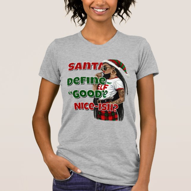 Santa Definition gut T-Shirt (Vorderseite)