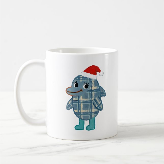 Santa-Delfin-Klassiktasse Kaffeetasse (Links)