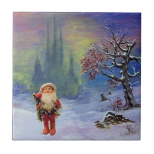SANTA DER GNOME FLIESE