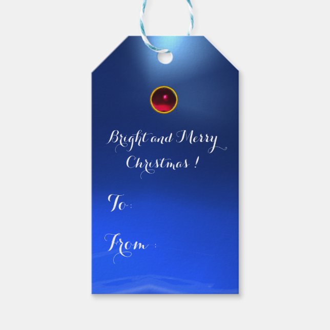 SANTA DER GNOME GESCHENKANHÄNGER (Vorderseite)