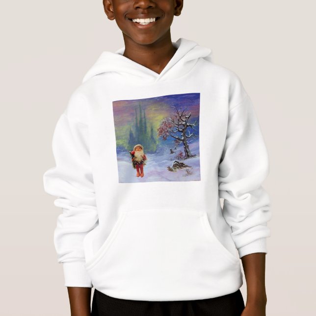 SANTA DER GNOMES HOODIE (Vorderseite)