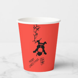 Santa Distribution Gifts Pappbecher