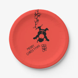 Santa Distribution Gifts Pappteller