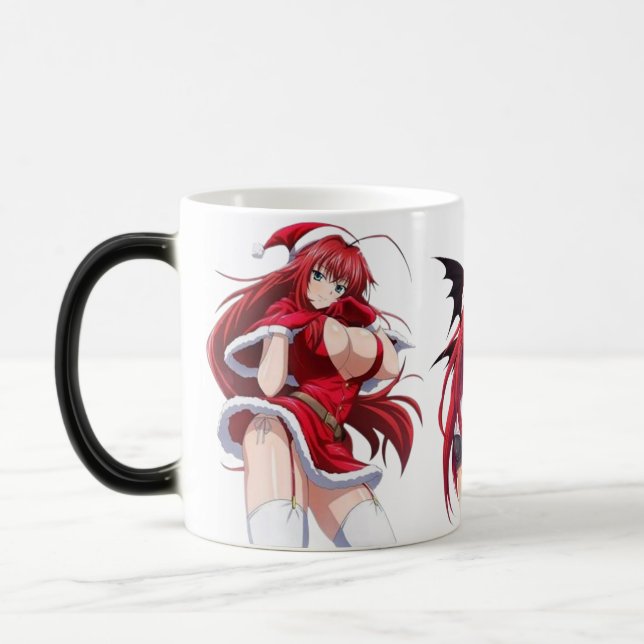 Santa Diva Anime Winter Outfit - Tasse (Links)