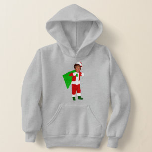 Santa Donald Trump lustige Weihnachten Hoodie