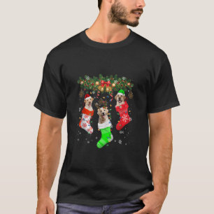 Santa ELF Reindeer Labrador Retriever T-Shirt